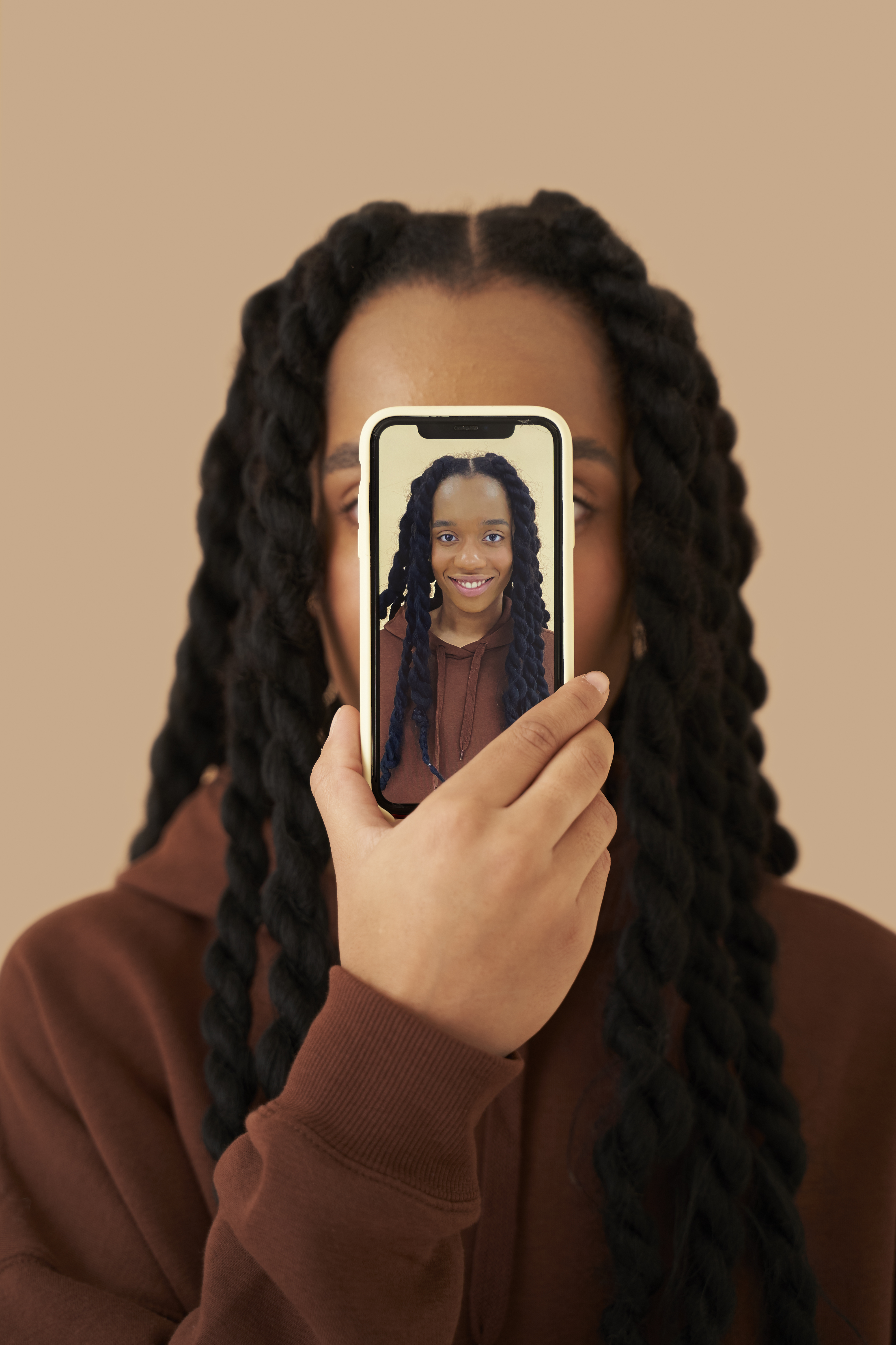 Phone screen preview